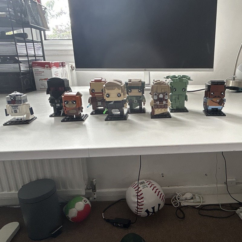 LEGO BrickHeadz Star Wars 41627 Luke Skywalker & Yoda 215pcs 10+ Box