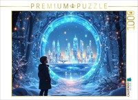 Calvendo Puzzle The First Portal | 1000 Pieces, Finished Size 25.2 × 18.9 In (64