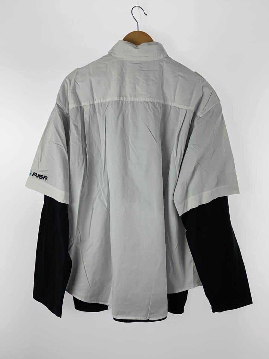 PROJECT GR Long Sleeve Shirt Layered 2 Cotton White Used | eBay