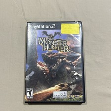PS2 Game :  MONSTER HUNTER !!  Black Label  Case and Disc Only