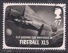 GB 2011 QE2 97p Genius of Gerry Anderson Fireball XL5 Ex Fdc SG 3140 ( T873 )