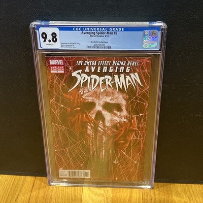 Avenging Spiderman #6 - Marvel 2012 Modern Age Checchetto Var - CGC NM/MT 9.8