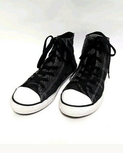 black converse high tops junior