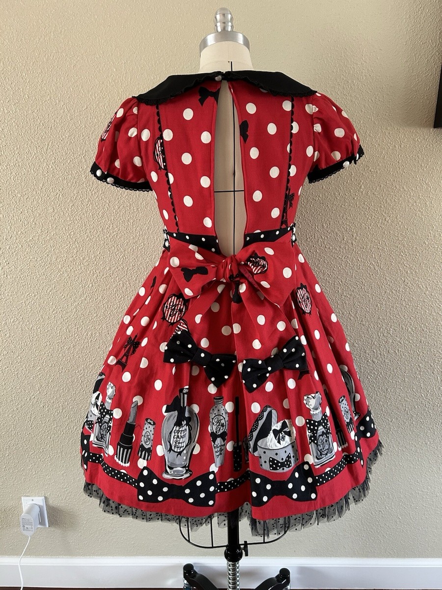 コスプレ衣装 ANGELIC PRETTY - FANTASTIC DOLLY OP + KC Angelic Pretty Fantastic Dolly Set in Red | eBay
