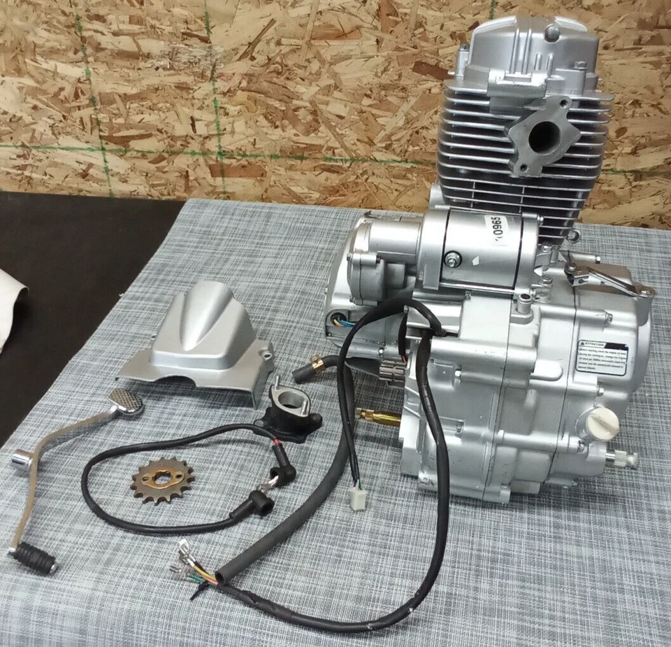 250cc 167FMM-M Lifan Engine w/ 5 Speeds and Kickstart - Image 2 of 4