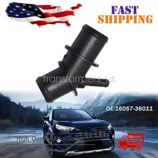 Upper Radiator Pipe Connector Hose Adapter For 2009-12 Toyota Rav4 16057-36011