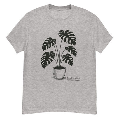 Discover Tropical Elegance: Monstera Deliciosa T-Shirt! | eBay