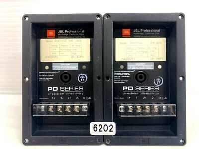 JBL PD6212/143 SPEAKER CABINET BACK PLATE (INPUT PLATE NL4) #6202