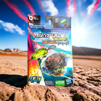 2023 BEYBLADE BURST QUAD STRIKE TOP 4 In 1 PACK *Ambush Bazilisk B8*