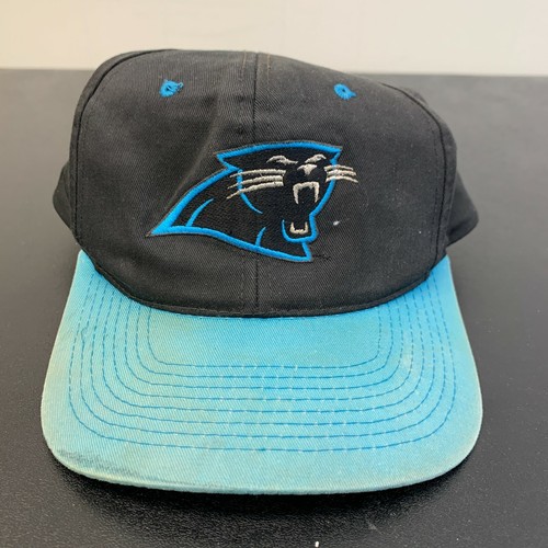 VINTAGE Carolina Panthers Hat Black 