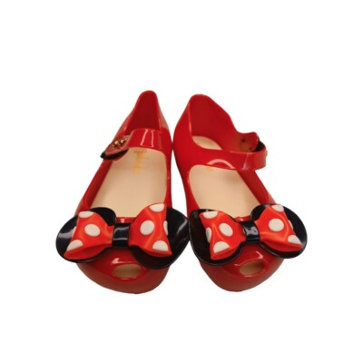 Toddler Girls Mini Polka Dots Party Costume Dress up Flats Shoes US 8 EU 26