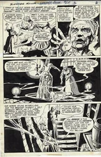 SINISTER HOUSE OF SECRET LOVE # 2 DC 1972 PAGE 3 TONY DEZUNIGA LARGE PANELS