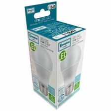 Image of 2X CROMPTON LED GLS Thermal Plastic • Dimmable • 11W • 4000K • ES-E27 11847