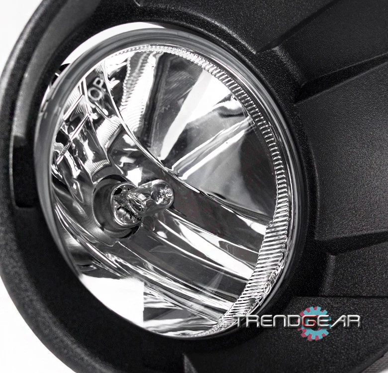 2010-2013 CHEVY CHEVROLET CAMARO BUMPER DRIVING FOG LIGHTS LAMPS CHROME W/SWITCH - Imagem 3 de 4