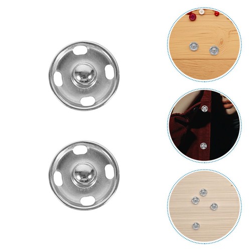 50 Pcs Hidden Buttons Clothes Miss for Costume Clothing Snaps and Fasteners