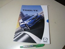Mazda TRIBUTE Japanese Brochure 2002/02   EPFW AJ  EPEW YF  Ford Escape