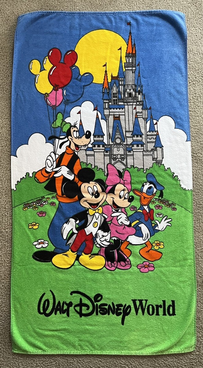 Vintage Walt Disney World Beach Towel 60