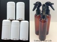 Do It Organic Diy Empty Deodorant Containers Tube + Fine Mist Spray Bottles Do It Organic Diy Empty Deodorant Containers Tube + Fine Mist Spray Bottles