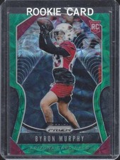 BYRON MURPHY 2019 PANINI PRIZM GREEN SCOPE ROOKIE PRIZMS RC #D 63/75