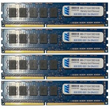 32GB kit 4x8GB CT102472BD160B Crucial Equivalent DDR3-1600 PC3L 2Rx8 ECC