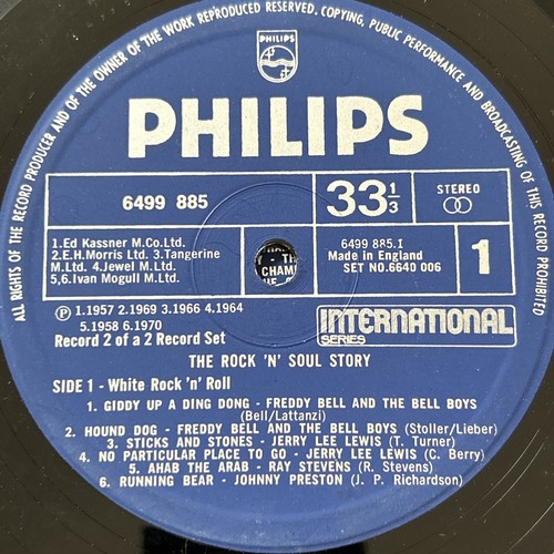 The Rock ‘N’ Soul Story- Various Phillips 6640 006 2 x Vinyl LP VG/VG - Picture 8 of 8