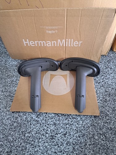 Herman Miller Mirra Two Fully Adjustable Arms Set,Graphite In Color