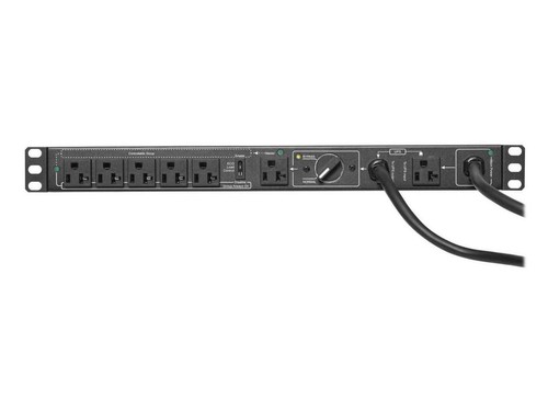 Tripp Lite PDU Hot Swap with Manual Bypass 15A 6 5-20R 2 5-20P Inputs PDUB201U - Picture 6 of 12
