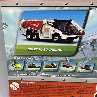 Matchbox Real Working Rigs Colet K/30 Jaguar Airport Fire Truck