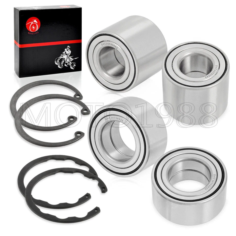 05-23 Para Kawasaki Brute Force 750 KVF750 4x4i Rolamento de Roda Traseira Frontal CIRCLIP - Imagem 3 de 4