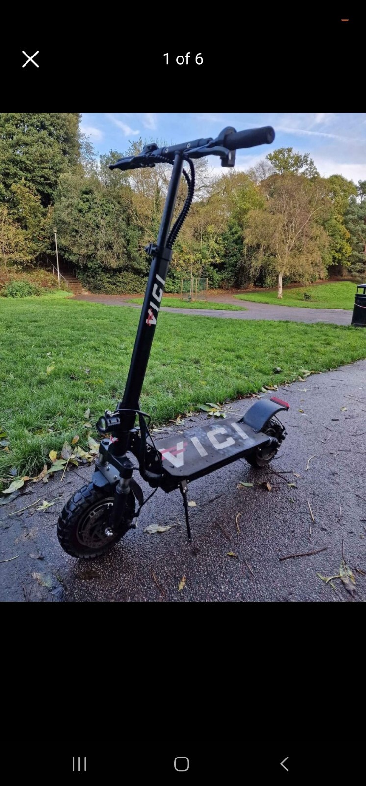 Vici Electric Scooter Dual Motor 1000w eBay