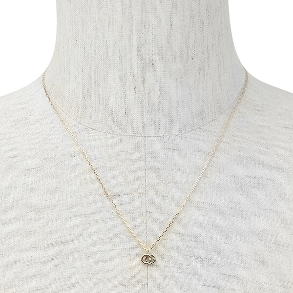 GUCCI ネックレス KS GUCCI グッチ GGロゴ ネックレス K18イエローゴールド