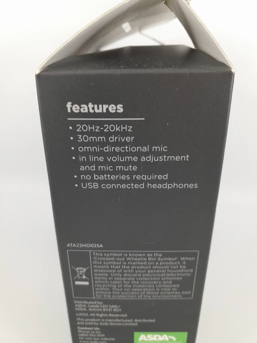 Asda ps4 2024 headset with mic