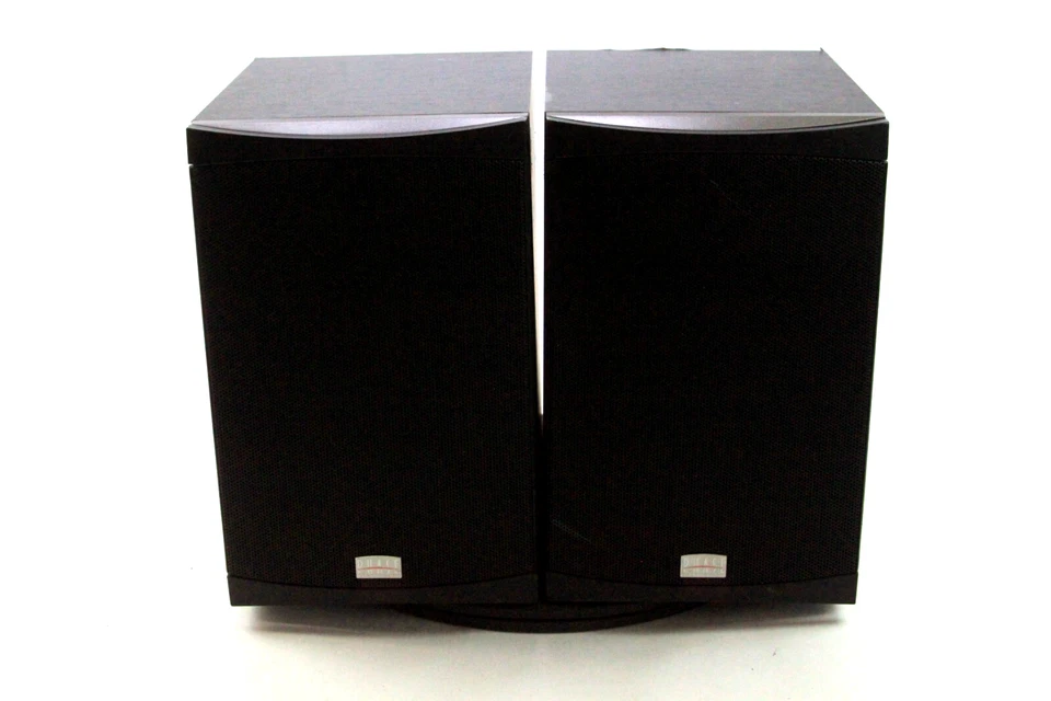 Set of 2 Phase Technology Velocity V-4 Bookshelf Speaker Pair Black - Image 3 of 4