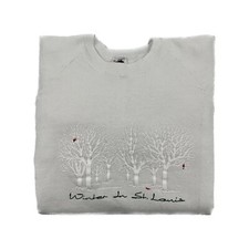 Vintage St Louis Missouri Cardinals Sweat Shirt - USA Made Winter Pull Over - XL