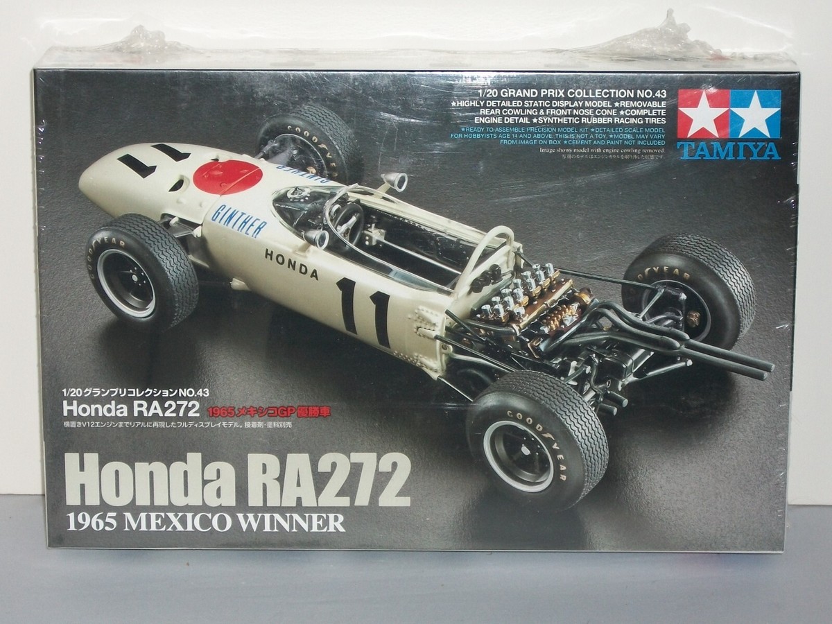 TAMIYA製Honda RA272 1965MEXICO WINNER Tamiya 1/12 Honda F-1 RA272 1965 Mexico GP Winning Machine