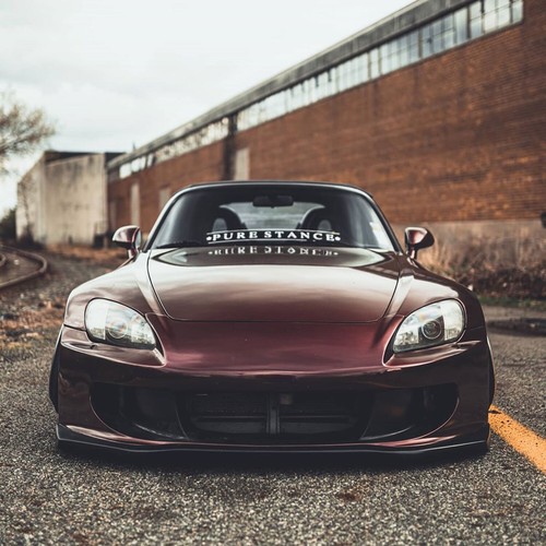 KBD Body Kits AR Spec Polyurethane Front Bumper Fits Honda S2000 00-09 - Picture 8 of 11
