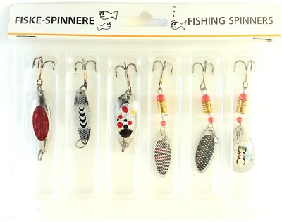 Angelköder Spinner Mepps/Spoon Style Mid Depth Tackle Zander Barsch Forelle