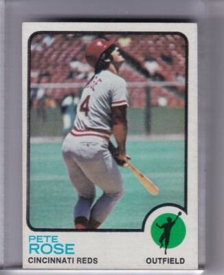 1973 TOPPS #130 PETE ROSE CINCINNATI REDS 1274