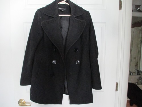 Women's New York Company Brand Black Winter Coat / Size 4