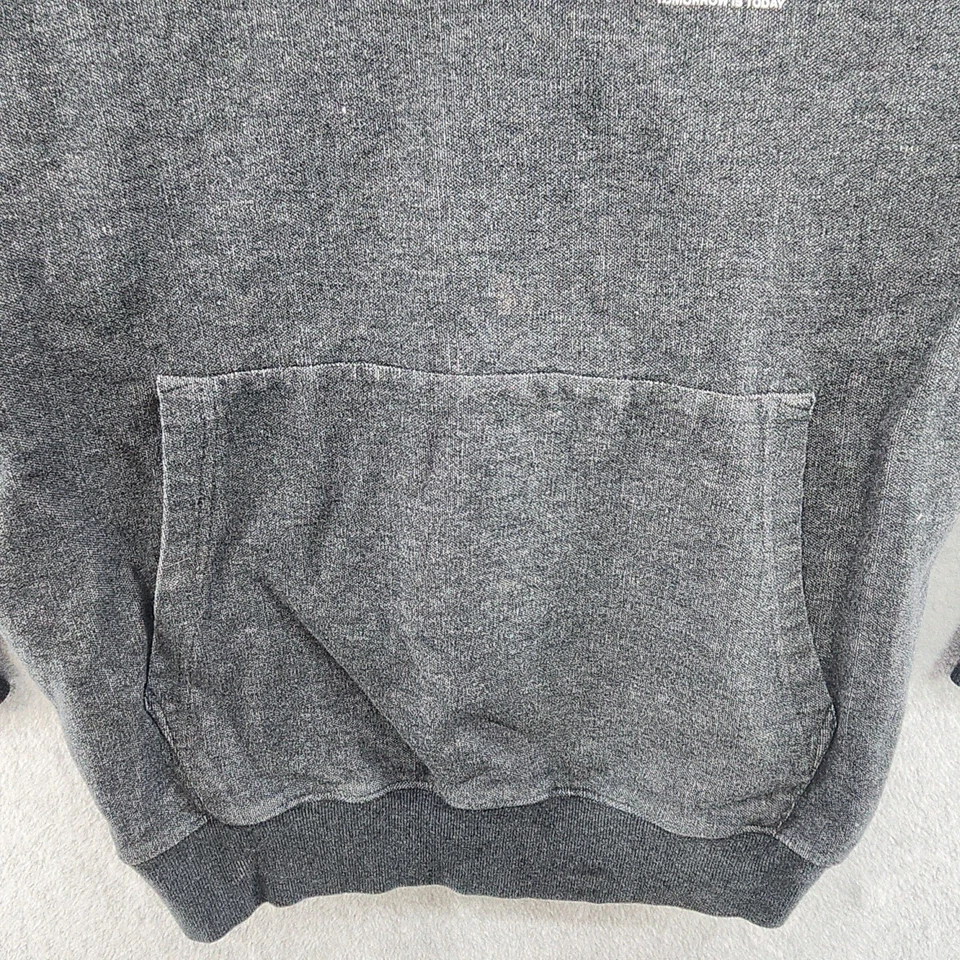 Sudadera con capucha gris para hombre Publish Brand talla M algodón pesado Foto 2 de 4