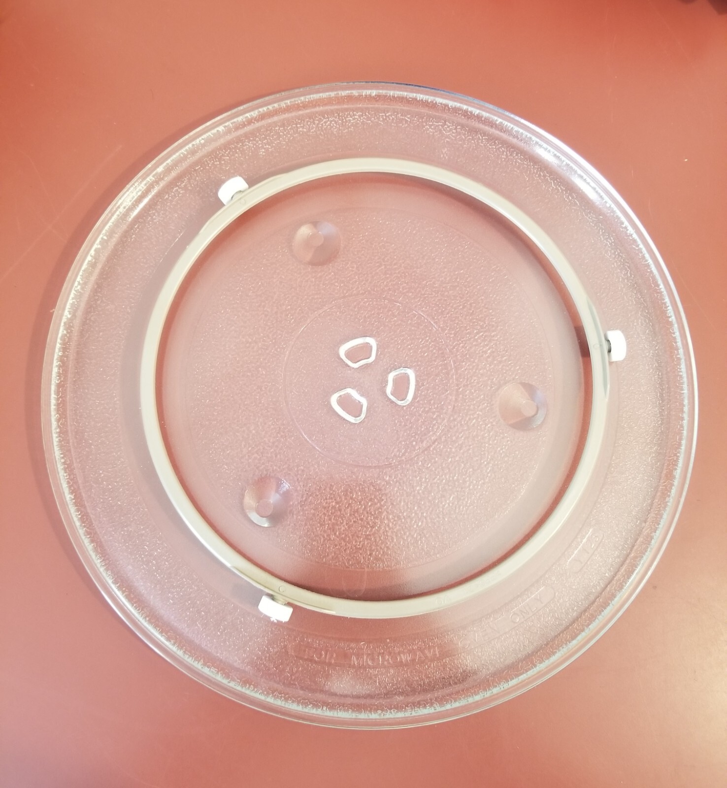 12 3/8" FRIGIDAIRE MICROWAVE GLASS PLATE W/8 3/4" ROLLER RING MODEL