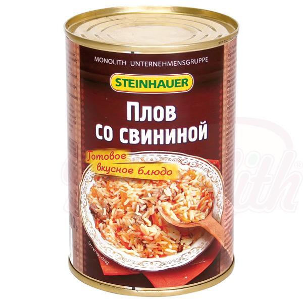 6x400g Reis Gericht Plov Fertiggericht Plow