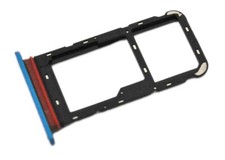 OEM MOTOROLA MOTO E7i POWER XT2097-13 ORIGINAL BLUE MICRO SD DUAL SIM CARD TRAY