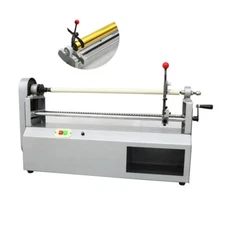 110V Electric Foil Paper Cutter 26.7" Paper Roll Slitter Cutting Hot Stamping