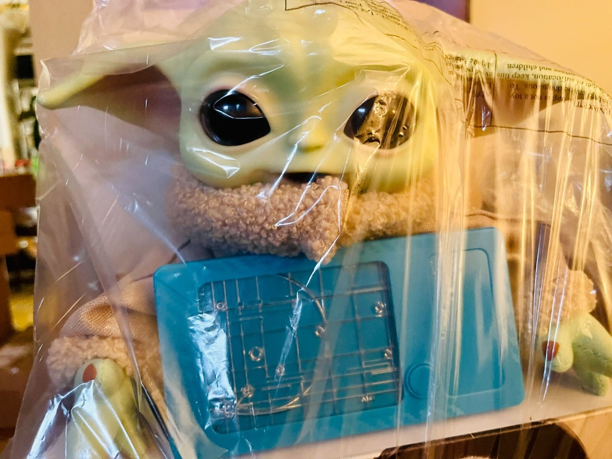 Grogu with Learning Tablet Plush by Mattel – Star Wars: The 