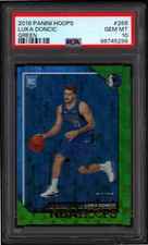 LUKA DONCIC 2018 Panini NBA Hoops Rookie Green No.268 #87/99 PSA 10 Gem Mint RC