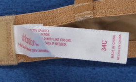 Nautica Xhilaration Natori Aubade & more Lined T-shirt Bra Lot Size 34C #H4780