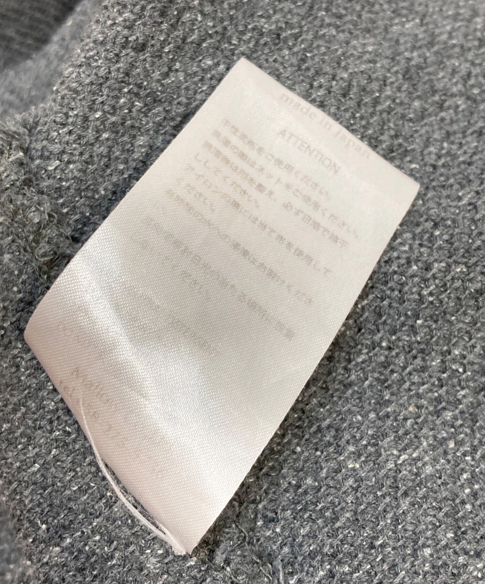 cornier SILK NEP HEAVY MOSS STITCH POLO SHIRTS Size: M Gray cornier SILK NEP HEAVY MOSS STITCH POLO SHIRTS Size: M Gray
