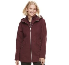 Women's D.e.t.a.i.l.s Hooded Bib Inset Jackets, Sizes: S, M, L, Msrp $160 ()