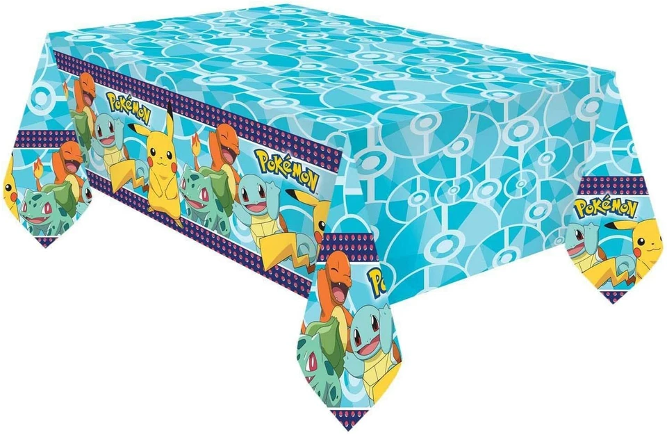 AMSCAN - Nappe Plastifiée Pokemon 120 x 180cm - Photo 1/1